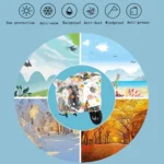 General Rain And Dustproof PEVA Car Cover For Motorcycles And Electric Vehicles - Image 4