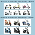 General Rain And Dustproof PEVA Car Cover For Motorcycles And Electric Vehicles - Image 5