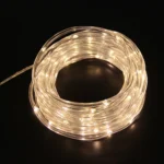 Holiday Party Decoration Tube String Lights LED Garden Decoration Casing Light with Remote Control, Spec: - Image 4