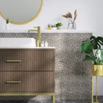 3D Crystal Epoxy Self-Adhesive Wall Sticker Bathroom Simulation Tile Sticker - Image 5