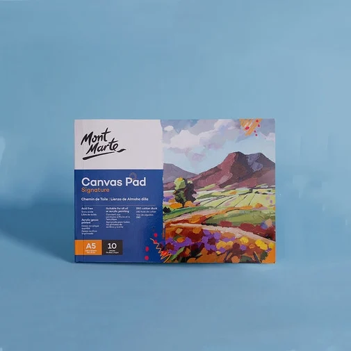 TBD060029901C.webp 10 Sheet/pack Oil Acrylic Painting Canvas Pad Paper Book Painting Canvas Paper - Image 1