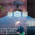 TG-TY075 Solar 3-Head Rotatable Wall Light Body Sensation Outdoor Waterproof Garden Light, Style: - Image 2