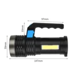 TG-TZ01601 Outdoor Search Lights Household Strong Light Flashlight Rechargeable Portable Lamp - Image 3