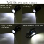 TG-TZ01601 Outdoor Search Lights Household Strong Light Flashlight Rechargeable Portable Lamp - Image 4