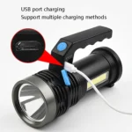 TG-TZ01601 Outdoor Search Lights Household Strong Light Flashlight Rechargeable Portable Lamp - Image 7
