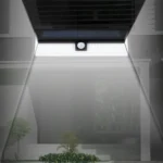 Solar 3-Sides Floodlit Motion Sensing Wall Light Outdoor Garden Corridor Street Light - Image 7