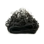 Ladies Water Wave Synthetic Fiber Hair Bun Wig - Image 4