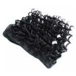 Ladies Water Wave Synthetic Fiber Hair Bun Wig - Image 5