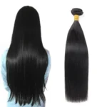 Women Chemical Fiber Straight Hair Bundle Wig - Image 6