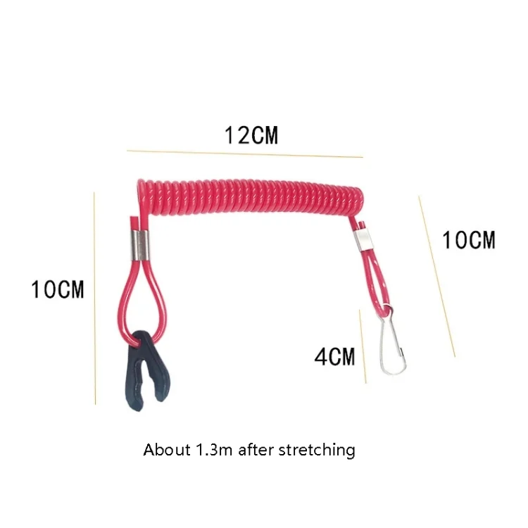 TBD0600404001_B2.webp 2 PCS Universal Ship Out-Of-Fire Switch Safety Rope Boot Machine Motorboat Emergency Exterior Switch Rope - Image 3