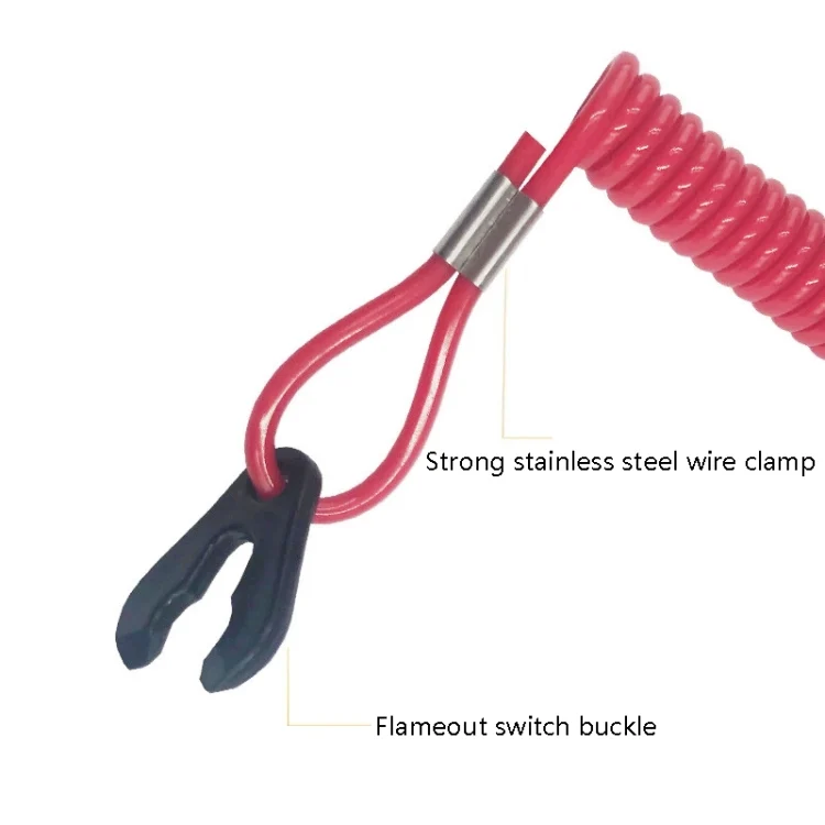 TBD0600404001_B3.webp 2 PCS Universal Ship Out-Of-Fire Switch Safety Rope Boot Machine Motorboat Emergency Exterior Switch Rope - Image 4