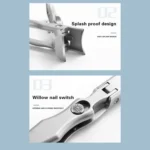 Stainless Steel Large Anti-Fly Splattering Nail Knife Large Opening Nail Cutting - Image 5