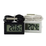 Fish Tank Digital Thermometer Waterproof Probe Electronic Measuring Thermometer, Line Length: 5m (Black) - Image 2