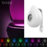1705 Toilet Light Human Body Induction Night Light LED Toilet Night Light