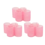 12 PCS/Set Self-Adhesive Curling Iron Hair Core Fluffy Hairdressing Tool,Random Colour Delivery - Image 2