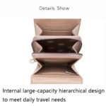 F835 Rivet Diamond Mobile Phone Bag Ladies Shoulder Diagonal Bag - Image 5