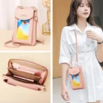 JLF012 Touch Screen Mobile Phone Bag Women Messenger Shoulder Bag - Image 7