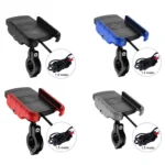 M9 Motorcycle Wireless Charging Mobile Phone Bracket 15W Fast Charging Mobile Phone Navigation Bracket - Image 2