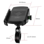 M9 Motorcycle Wireless Charging Mobile Phone Bracket 15W Fast Charging Mobile Phone Navigation Bracket - Image 3