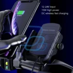 M9 Motorcycle Wireless Charging Mobile Phone Bracket 15W Fast Charging Mobile Phone Navigation Bracket - Image 5