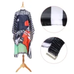 8025 Haircut Hair Dye Care Hairdresser Skull Cloth - Image 4