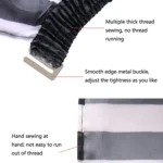 8025 Haircut Hair Dye Care Hairdresser Skull Cloth - Image 6