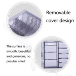 S8035 Clipper Fiber Comb Storage Box Hair Salon Limit Comb Computer Storage Box - Image 5