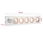 JD01 Punch-Free Hange Acrylic Hair Dryer Storage Bracket For Dyson Hair Dryer - Image 2