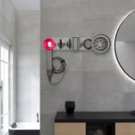 JD01 Punch-Free Hange Acrylic Hair Dryer Storage Bracket For Dyson Hair Dryer - Image 6