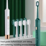 AW-175 Adult Household USB Sonic Electric Toothbrush Couple Toothbrush - Image 7