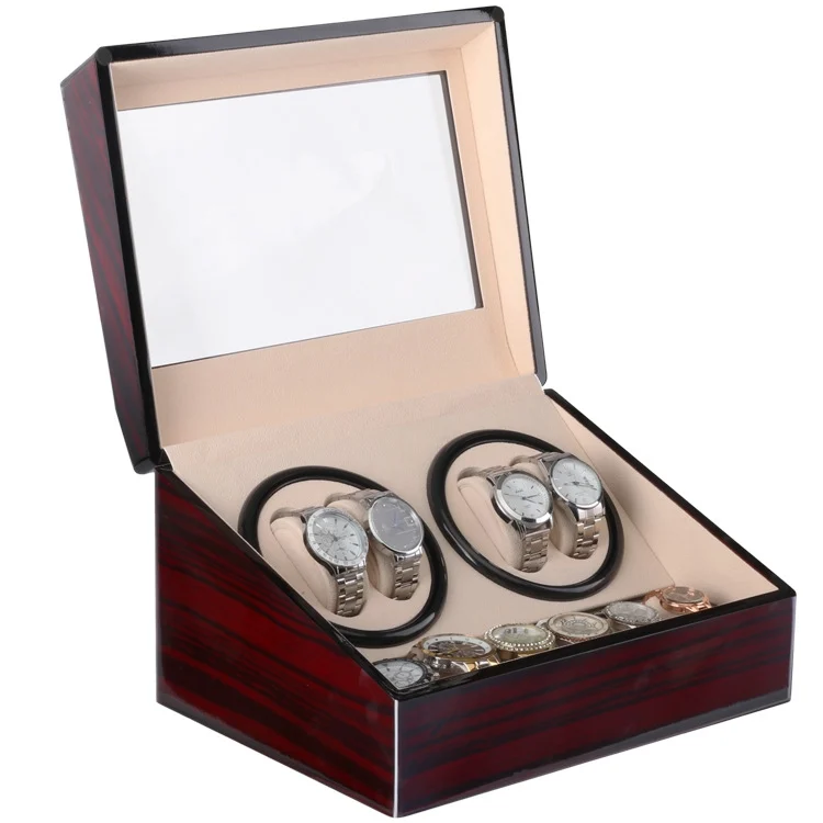 Watch Shaker 4+6 Digits Mechanical Watch Automatic Winding Watch Box Watch Shaker ,US Plug