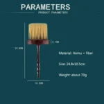 P6036 Long Handle Sweeping Hair Brush Hair Salon Haircut Cleaning Neck Sweeping Brush Household Cleaning Brush - Image 5