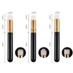 6 PCS Soft Hair Nasal Washing Brush To Remove Blackheads And Deep Cleansing Nose Pore Shrinkage Cleaning Brush - Image 3