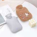 Hot Compress Stomach Hot Water Bottle Flannel Cover Cartoon Hand Warmer - Image 6
