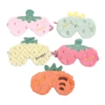 Fruit Plush Eye Mask Cute Soft Girl Sleep Blackout Eye Mask - Image 2