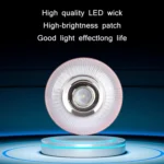 V16 Car LED White Emergency Warning Light Strong Magnetic Induction Flashing Light - Image 3