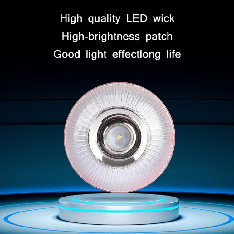 TBD06016323_2.webp V16 Car LED White Emergency Warning Light Strong Magnetic Induction Flashing Light - Image 3