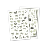 10 PCS Waterproof Sweat Proof Environmental Luminous DIY Nail Stickers - Image 3