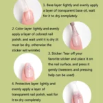10 PCS Waterproof Sweat Proof Environmental Luminous DIY Nail Stickers - Image 7