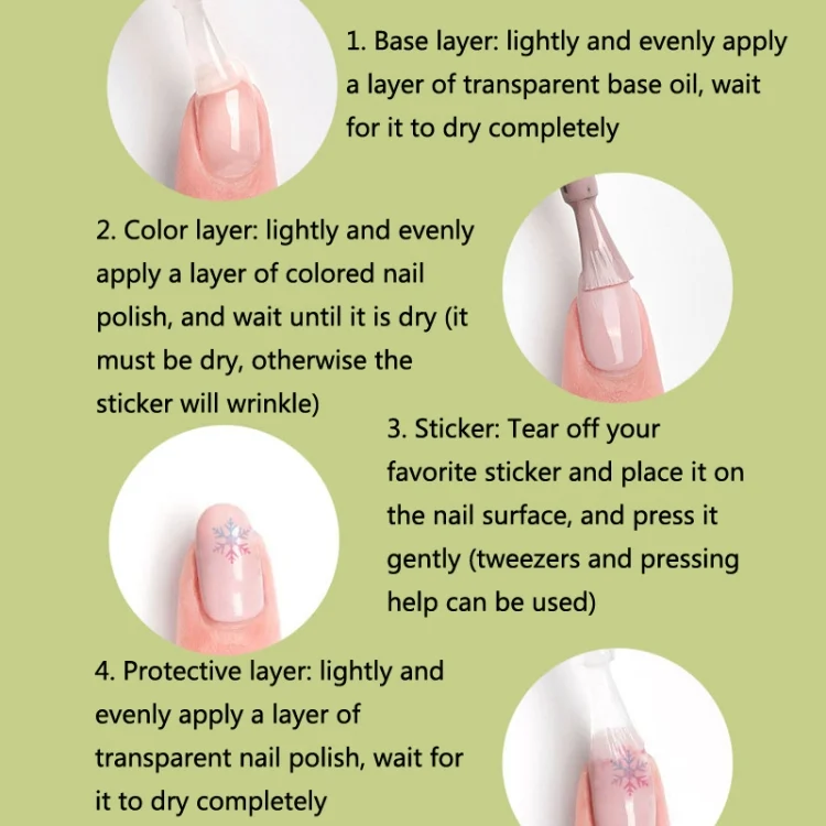 TBD0601634801_B6.webp 10 PCS Waterproof Sweat Proof Environmental Luminous DIY Nail Stickers - Image 7