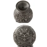 Retro Metal Spherical Ashtray With Lid Home Living Room Decoration Ornaments - Image 3
