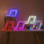 Musical Note Neon Light Modeling Lighting Room Decoration Lights - Image 2