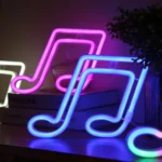 Musical Note Neon Light Modeling Lighting Room Decoration Lights - Image 6