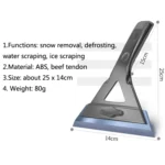 SBT-4107 Automobile Multifunctional Snow Removing Shovel Snow Scraper Refrigerator Defrosting and Deicing Shovel - Image 3