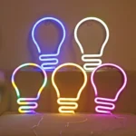 Bulb Neon Light Battery USB Dual-Power LED Decorative Modeling Lamp - Image 2