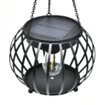 Solar Pumpkin Lantern Outdoor Hanging Garden Courtyard Villa Decoration LED Light - Image 4