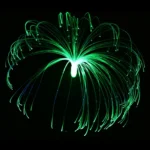 Solar Fiber Optic Jellyfish Lamp Lawn Ground Plug LED Lamp Outdoor Garden Decoration Lamp - Image 4