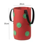 Multi-Mouth Hanging Strawberry Plant Bag With 13 Holes - Image 3