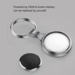 T1 Intelligent Bluetooth 5.0 Locator Bidirectional Alarm Tracker with Keychain - Image 3