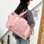 Travel Bag Large Capacity One-Shoulder Handbag Sports Gym Bag Dry And Wet Separation Duffel Bag - Image 5